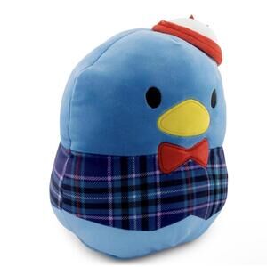 Sanrio Squishmallows 8 Inch Plush Plaid Tuxedo Sam